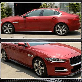 Progi Boczne (2015-2019, Carbon) Jaguar XE 2016- zdjęcia 3