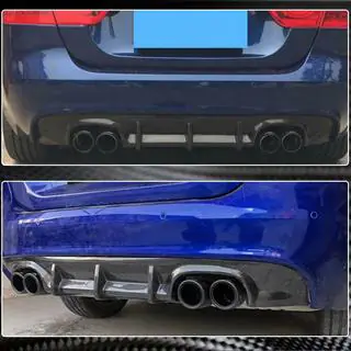 Dyfuzor Tylnego Zderzaka V1 (2015-2019, Carbon) zdjęcia 3