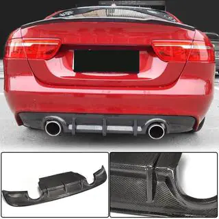 Dyfuzor Tylnego Zderzaka V2 (2015-2019, Carbon) zdjęcia 1