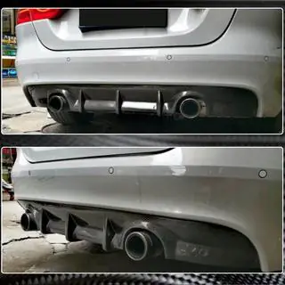 Dyfuzor Tylnego Zderzaka V2 (2015-2019, Carbon) zdjęcia 4