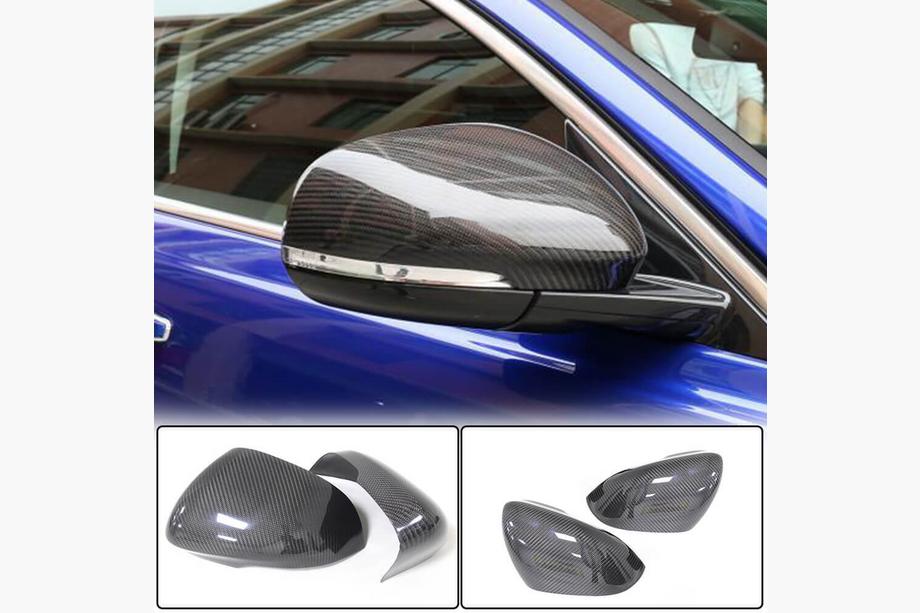 Jaguar XE 2016- Nakładki Lusterek V1 (2015-2019, Carbon) Image