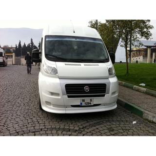 Nakładka przednia 2006-2014 (3-częściowa, do lakierowania) Fiat Ducato 2006-2025 zdjęcia 2