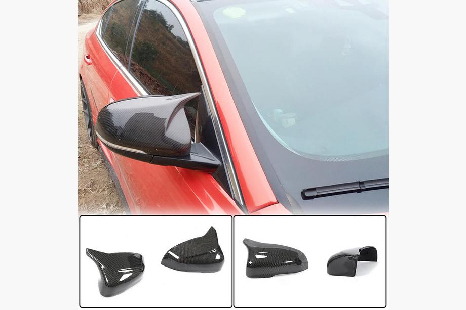 Jaguar XE 2016- Nakładki Lusterek V2 (2015-2019, Carbon) Image