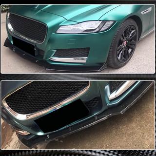 Nakładka na Przedni Zderzak Lip (2016-2020, Carbon) Jaguar XF 2016- zdjęcia 3