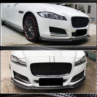 Nakładka na Przedni Zderzak Lip (2016-2020, Carbon) Jaguar XF 2016- zdjęcia 4