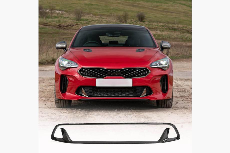 Kia Stinger 2017-2023 Kratka zderzaka (Carbon) Image