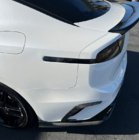 Kia Stinger 2017-2023 Nakładka na Tylny Zderzak (2017-2020, Carbon) zdjęcia 4
