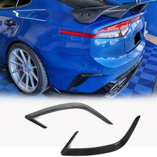 Nakładka na Tylny Zderzak (2017-2020, Carbon) Kia Stinger 2017-2023 zdjęcia 2