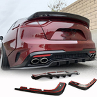 Kia Stinger 2017-2023 Dyfuzor Zderzaka Tylnego (Carbon) zdjęcia 1