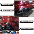 Kia Stinger 2017-2023 Dyfuzor Zderzaka Tylnego (Carbon) zdjęcia 2