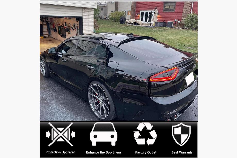 Kia Stinger 2017-2023 Blend Spoilera (Carbon) Zdjęcia 2