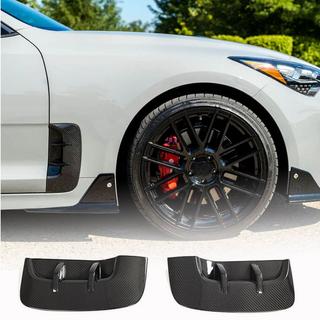 Nakładki na przednie błotniki (Carbon) Kia Stinger 2017-2023 zdjęcia 1