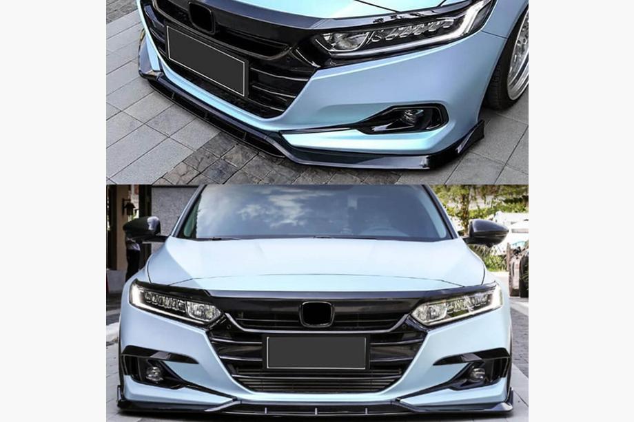 Honda Accord XI 2022- Nakładka na przedni zderzak Lip (Plastik) Zdjęcia 2