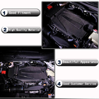 Honda Civic Sedan X 2016-2021 Pokrywa silnika (Carbon) zdjęcia 3