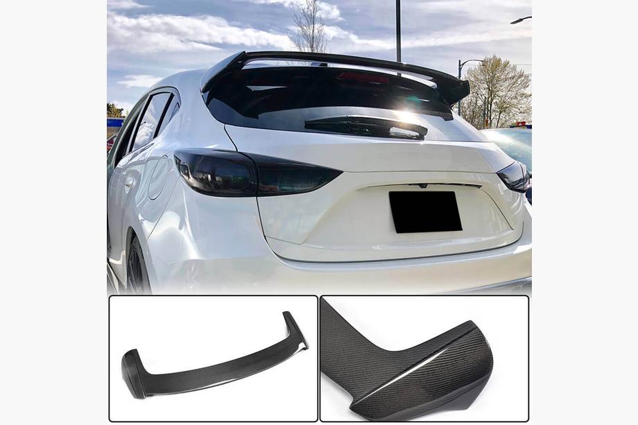 Mazda 3 2013-2019 Spoiler V1 (HB, Carbon) Image