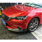 Mazda 6 2012-2024 Nakładka na przedni zderzak Lip V1 (2017-2019, Carbon) zdjęcia 3
