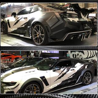 Nakładki na nadkola (2016-2019, Carbon) Chevrolet Camaro 2015- zdjęcia 2