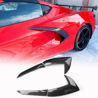 Nakładki na tylne błotniki z karbonu (2019-2022) Chevrolet Corvette C8 2019- zdjęcia 1