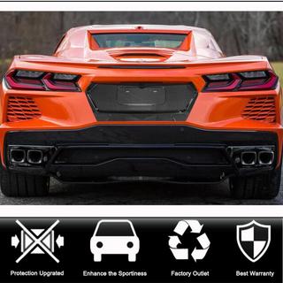 Nakładka na klapę bagażnika z karbonu (2019-2022, Carbon) Chevrolet Corvette C8 2019- zdjęcia 2