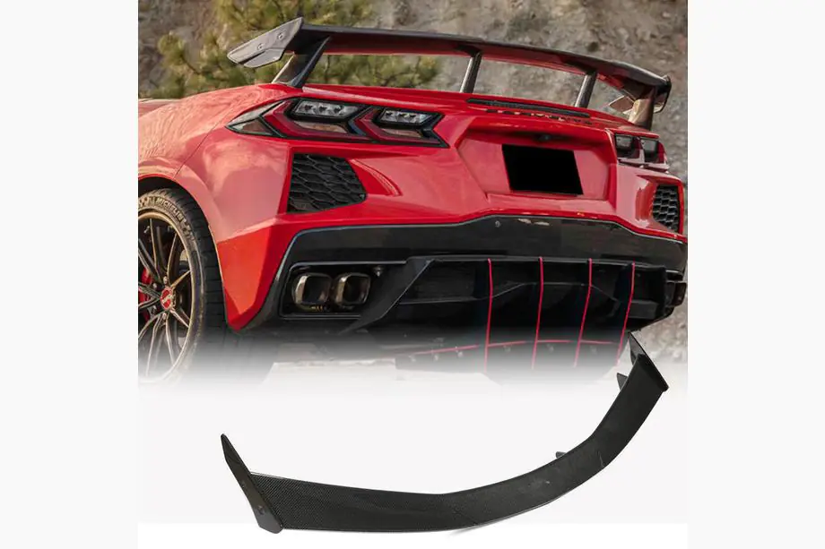 Chevrolet Corvette C8 2019- Spojler V1 (Carbon) Image
