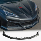 Chevrolet Corvette C8 2019- Nakładka na Przedni Zderzak Lip (do Z06, 2022-2024, Carbon) zdjęcia 1