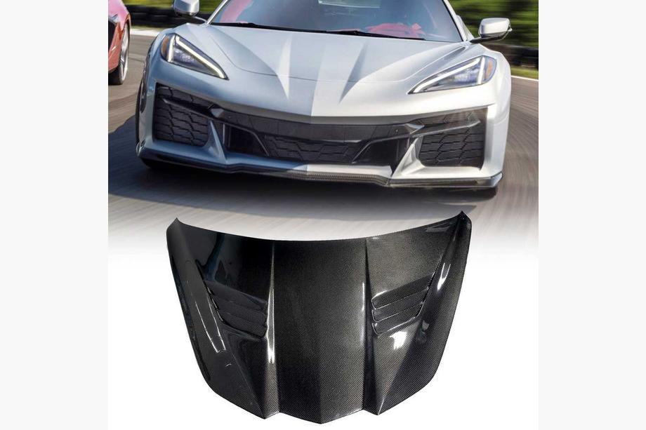 Chevrolet Corvette C8 2019- Maska (do Z06, 2022-2024, Carbon) Image