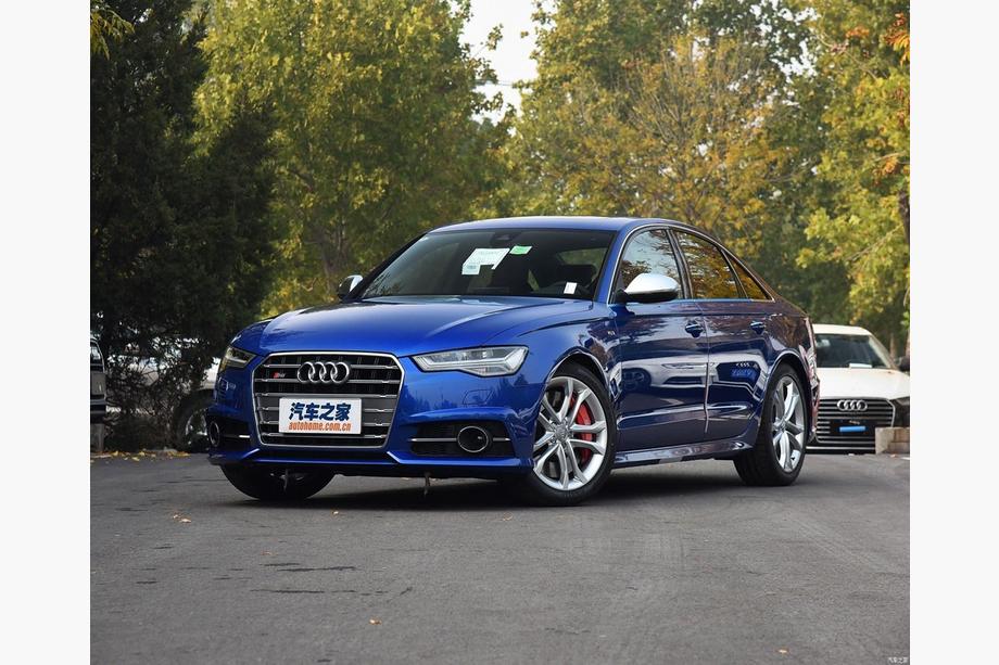 Audi A6 C7 2011-2017 Przedni zderzak z czarną kratką S6-Style (2014–2017) Image
