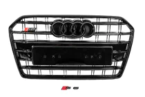 Audi A6 C7 2011-2017 Przedni Czarny Grill S-Style (2014-2017) zdjęcia 2