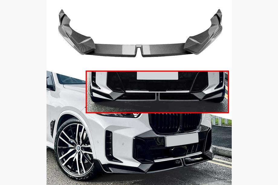 BMW X5 G05 2019–2026 Przedni splitter Paradigm V-1 (2023+, prawdziwy karbon) Image