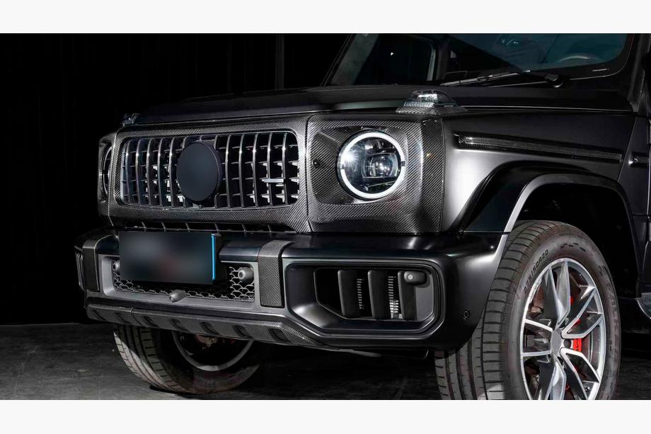Mercedes G class W465 2025- Dolna dokładka zderzaka przedniego do G63 AMG, Carbon Zdjęcia 1