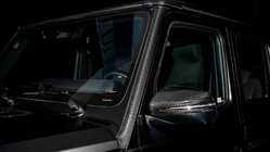 Mercedes G class W465 2025- Nakładki karbonowe na słupki przednie i dach zdjęcia 1