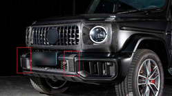 Mercedes G class W465 2025- Obramowania kierunkowskazów (Carbon) zdjęcia 2