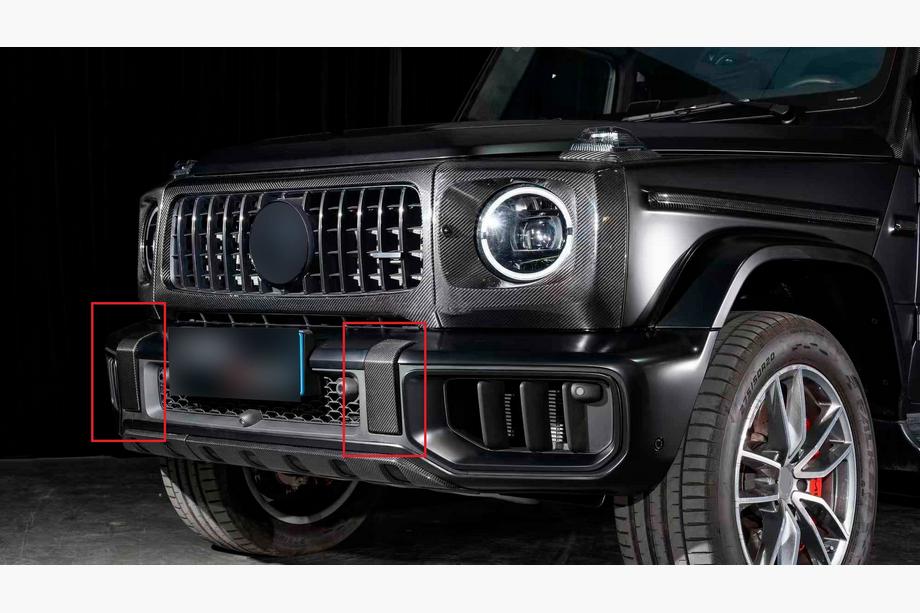 Mercedes G class W465 2025- Obramowania kierunkowskazów (Carbon) Zdjęcia 2