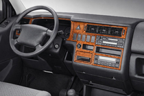 Volkswagen T4 Transporter 1990-2003 Nakładki na deskę rozdzielczą (1999-2003) Drewno zdjęcia 1