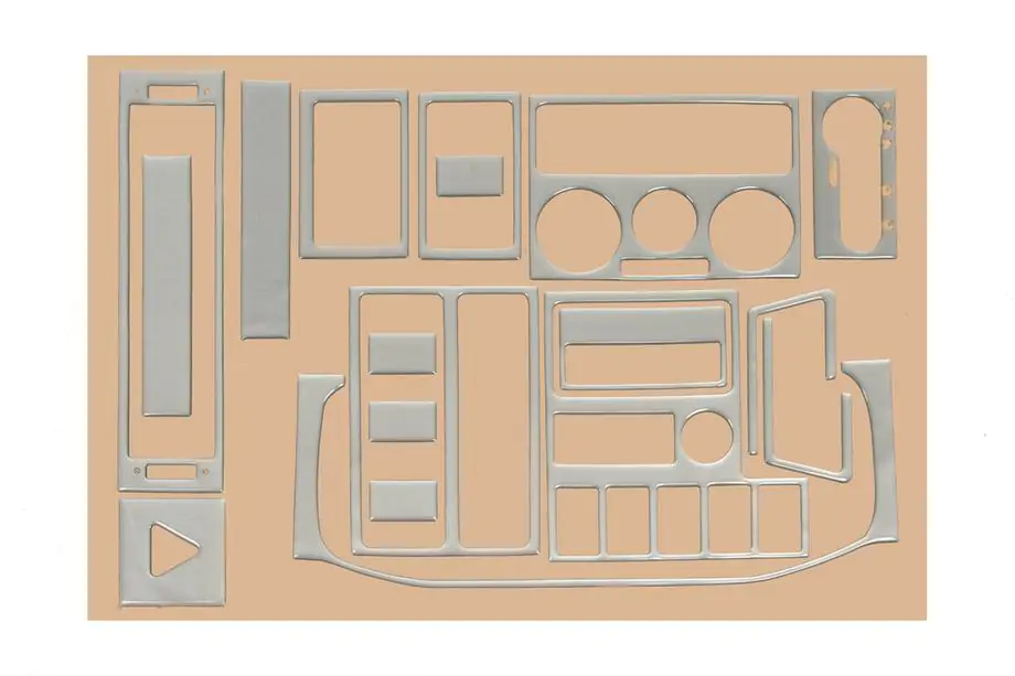 Volkswagen T4 Transporter 1990-2003 Nakładki na deskę rozdzielczą (1999-2003) Zdjęcia 9