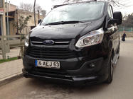 Ford Custom 2013-2022 Nakładka na przedni zderzak (2013-2017, do lakierowania) zdjęcia 3