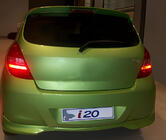 Hyundai I-20 2008-2012 Tylny dolny spoiler (zagruntowany do malowania) zdjęcia 1