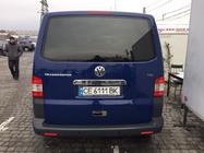 Volkswagen T5 Transporter 2003-2010 Listwa chromowana nad tablicą rejestracyjną do klapy tylnej (bez napisu, stal nierdzewna) OmsaLine - Włoska Stal Nierdzewna zdjęcia 2