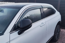 Honda eNS1 2022- Deflektory szyb z chromowaną listwą Niken Luxury (EU/Asia, 4 szt.) zdjęcia 3