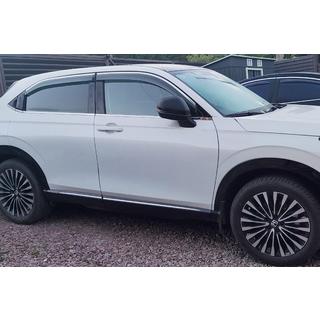 Deflektory szyb z chromowaną listwą Niken Luxury (EU/Asia, 4 szt.)