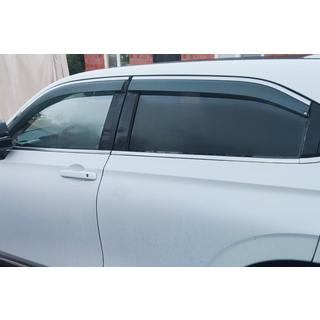 Deflektory szyb z chromowaną listwą Niken Luxury (EU/Asia, 4 szt.) Honda eNS1 2022- zdjęcia 4