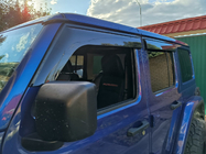 Jeep Wrangler 2018- Deflektory Okien Niken Luxury (4 szt) zdjęcia 3