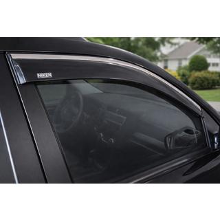 Deflektory szyb z chromowaną listwą Niken Luxury (4 szt.) Kia Sportage 2004-2010 zdjęcia 3