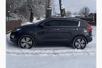 Kia Sportage 2010-2015 Deflektory szyb z chromowaną listwą Niken Luxury (4 szt.) zdjęcia 1