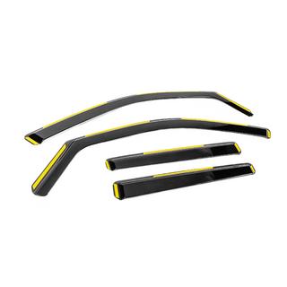 Deflektory szyb wsuwane Niken Luxury (4 szt) Mercedes GLE/ML сlass W166 2011-2018 zdjęcia 3