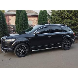 Bagażnik dachowy (belki poprzeczne) na zintegrowane relingi Skybar V2 120 cm (2 szt.) Audi Q7 2005-2015 zdjęcia 4