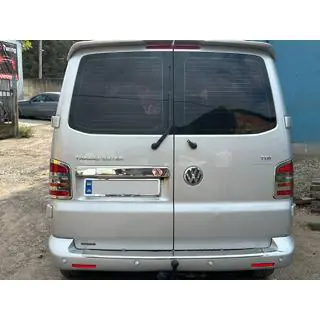 Listwa chromowana nad tablicą rejestracyjną do drzwi skrzydłowych (stal nierdzewna) Volkswagen T5 Transporter 2003-2010 zdjęcia 4