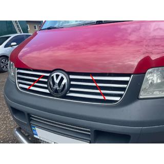Obramowanie grilla chłodnicy (stal nierdzewna) Volkswagen T5 Transporter 2003-2010 zdjęcia 4