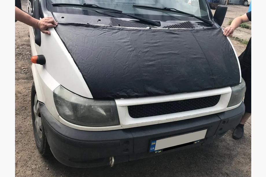 Ford Transit 2000–2014 Pokrowiec maski (2000-2006, skaj) Image