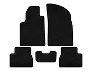 Citroen C-3 2002-2009 Dywaniki welurowe Deluxe (Czarny) zdjęcia 1